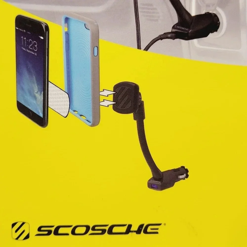 Scosche magicMOUNT Power Magnetic Car Vent Mount for Mobile Devices New‎ in Box